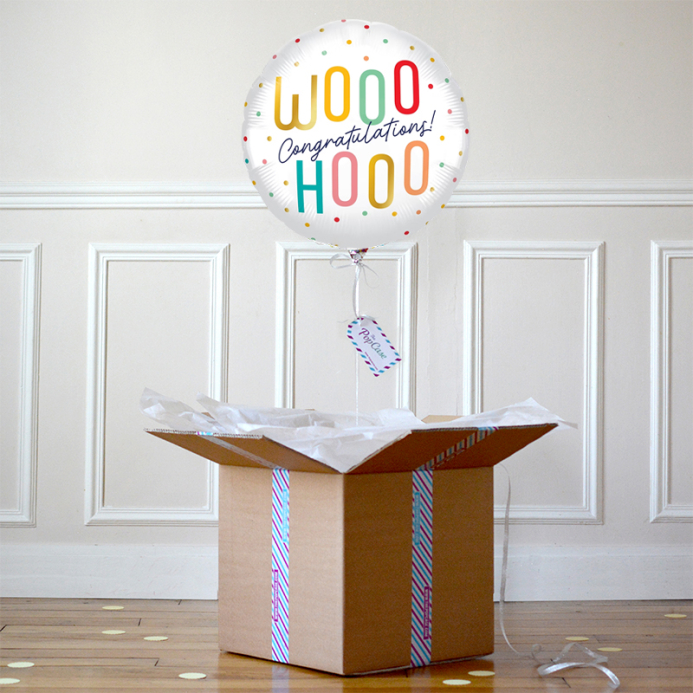 Ballon Cadeau - Congratulations - The PopCase