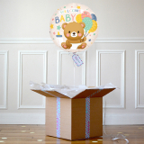 Ballon Cadeau - Welcome Baby Ours - The PopCase