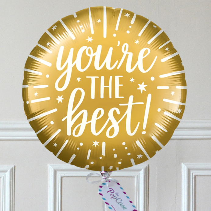 Ballon helium - You are the Best - The PopCase