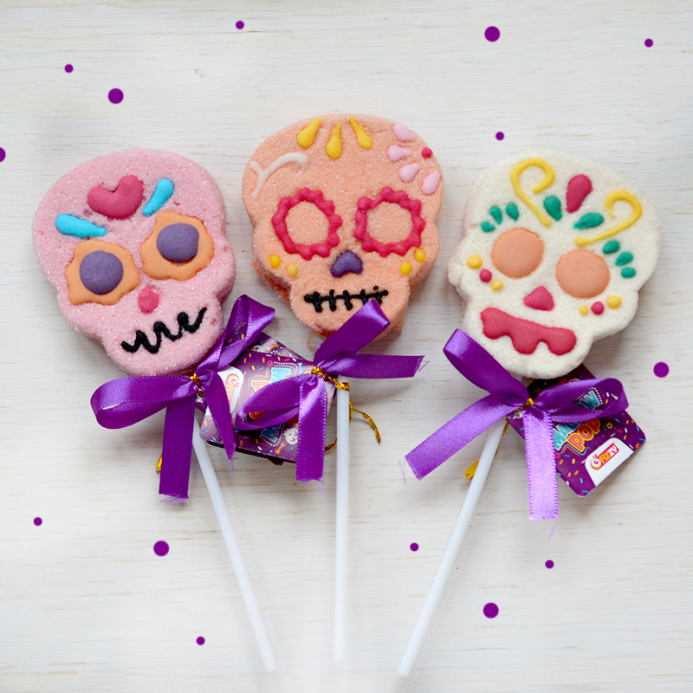 Trio Sucettes Guimauve Halloween - The PopCase