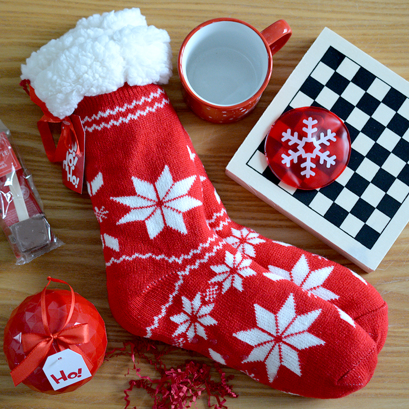 Coffret Noël Cocooning - Chaussette
