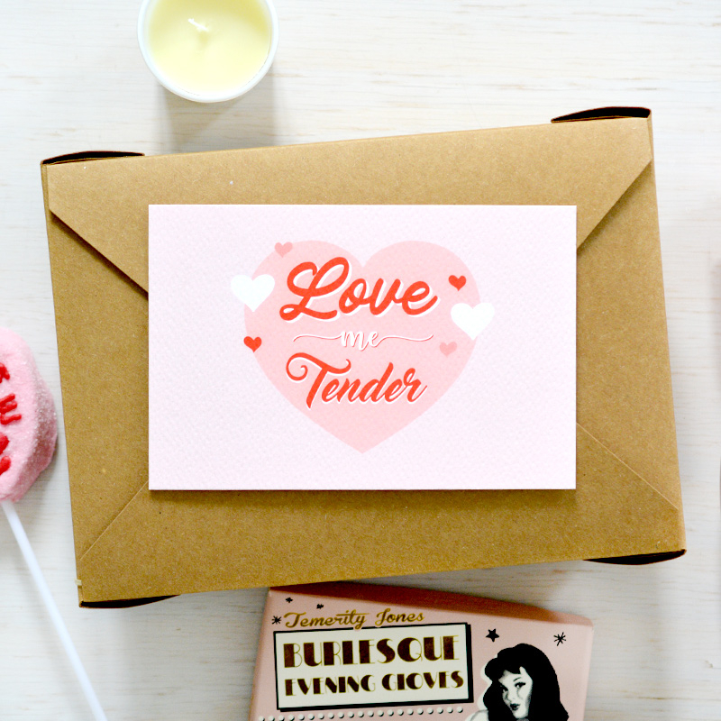 Box surprise - Love me tender - The PopCase