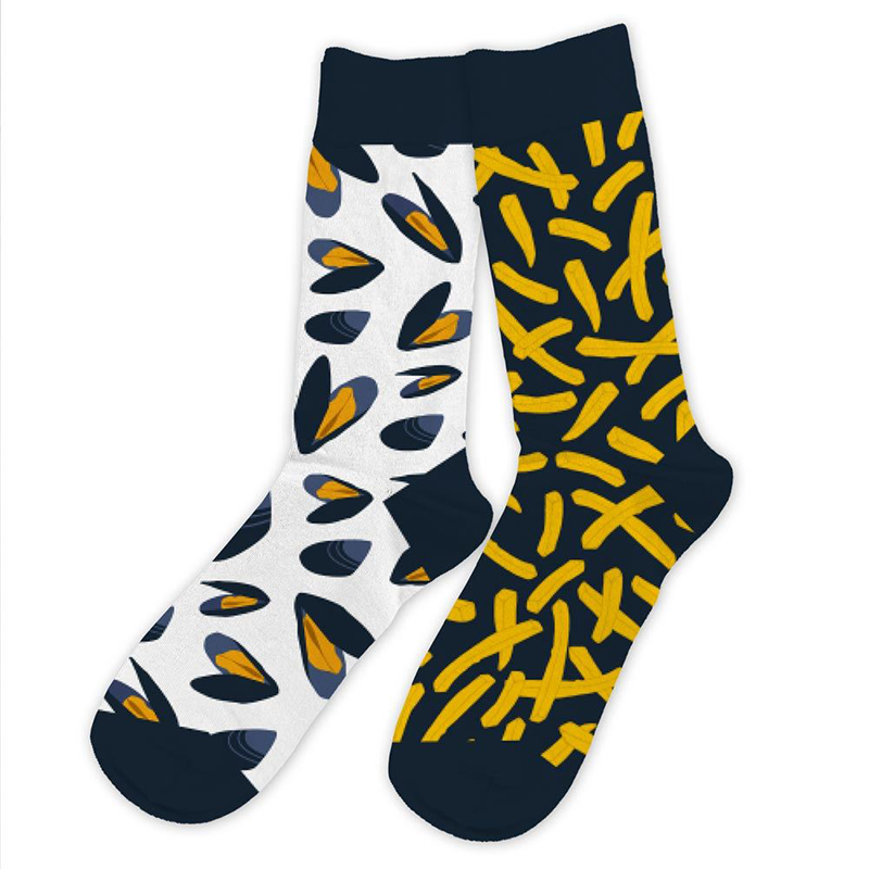 Chaussettes Moules / Frites