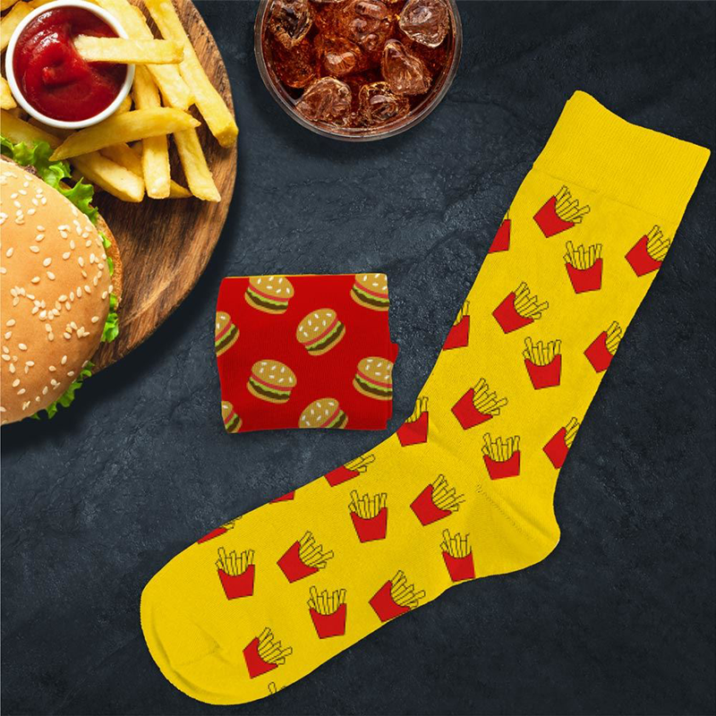 Chaussettes Burger / Frites