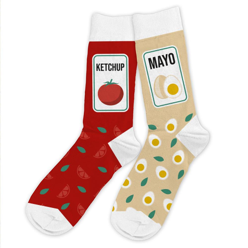 Chaussettes Ketchup / Mayo - The PopCase