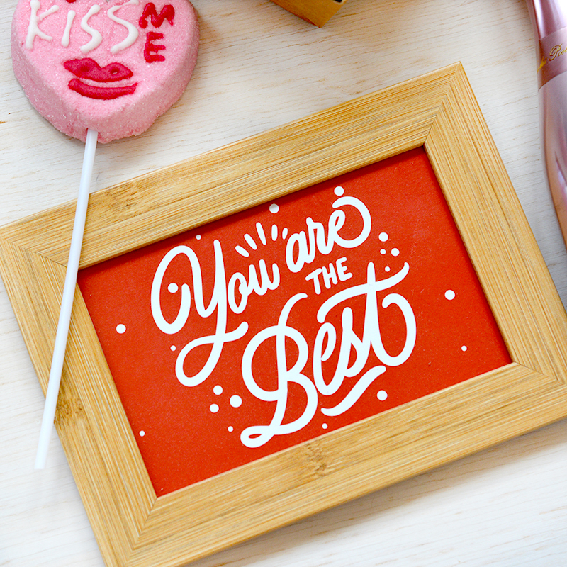 Box Surprise - You are the best - Cadre