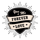 Coffret Cadeau - Forever Love - Sticker