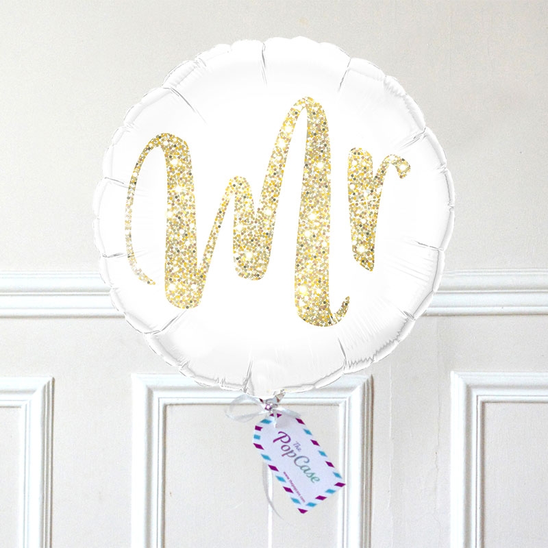 Ballon naissance hélium avec message personnalisé → The PopCase