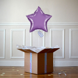 Ballon Cadeau - Etoile Violette - The PopCase