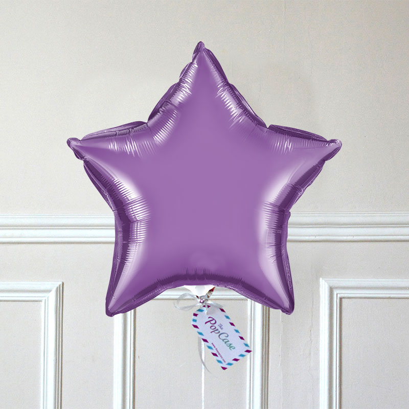 Ballon Cadeau - Etoile Violette - The PopCase