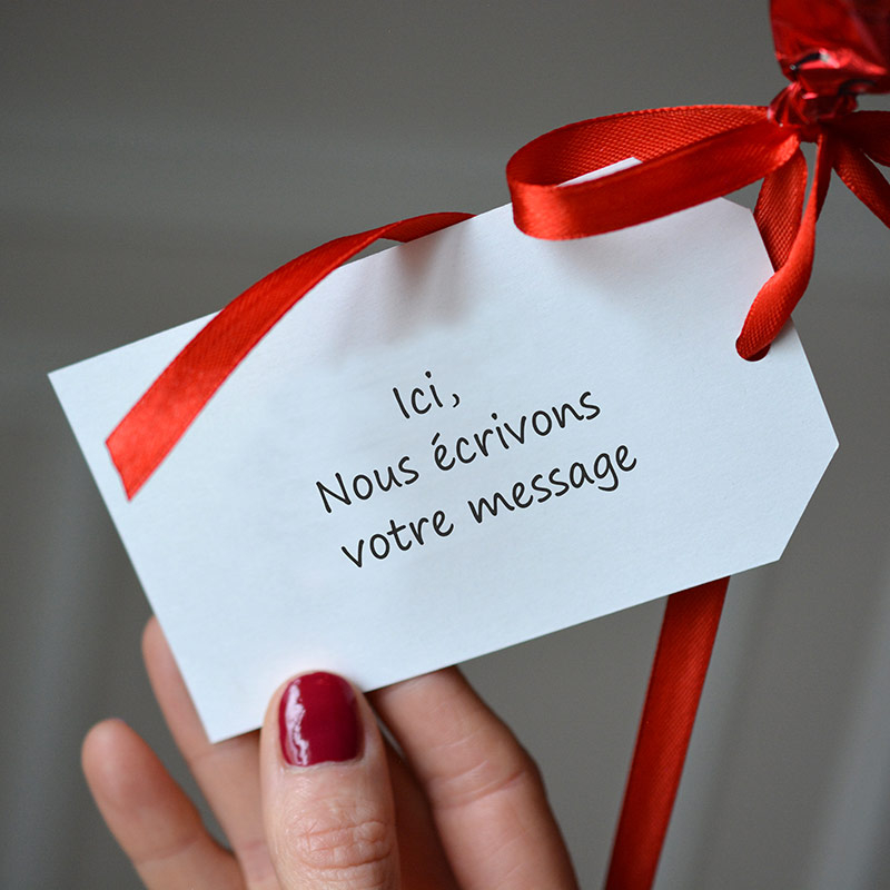 Carte Message Saint Valentin - The PopCase