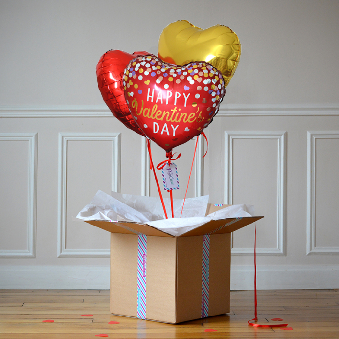 Bouquet Ballon Saint Valentin - The PopCase