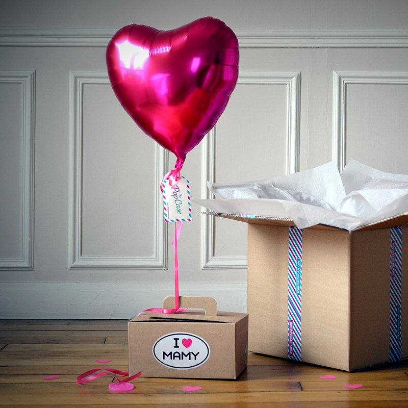 Cadeau surprise Saint-Valentin – Ballon et Coffret - The PopCase