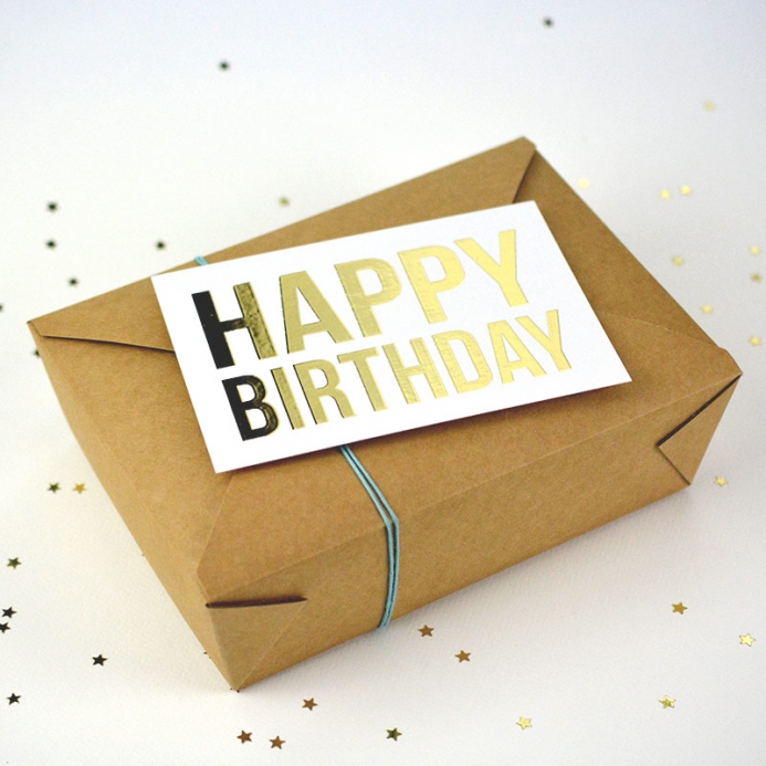 Box - Happy Birthday - The PopCase