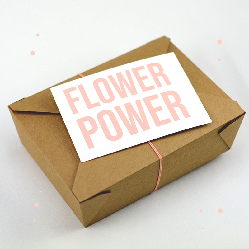 Box Surprise - Flower Power - The PopCase