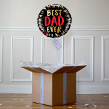 Ballon Cadeau Papa - Best Dad Ever - The PopCase