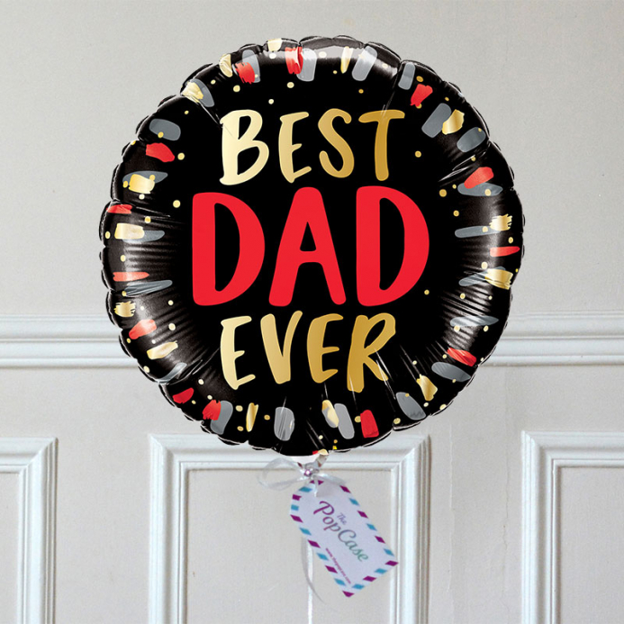 Ballon Cadeau Papa - Best Dad Ever - The PopCase