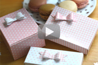 Video - Faire une boite cadeau - The PopCase