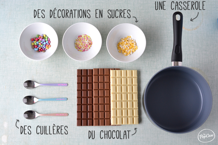 Materiel - Cuillère Chocolat - The PopCase