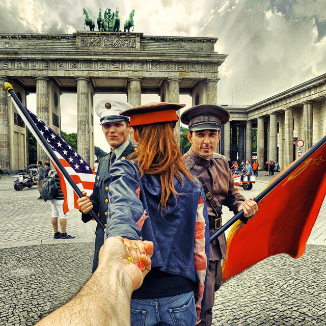 Follow me to the Brandenburg Gate