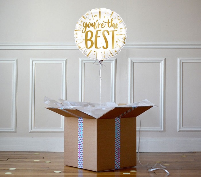 Le ballon cadeau "You're the best" de The PopCase