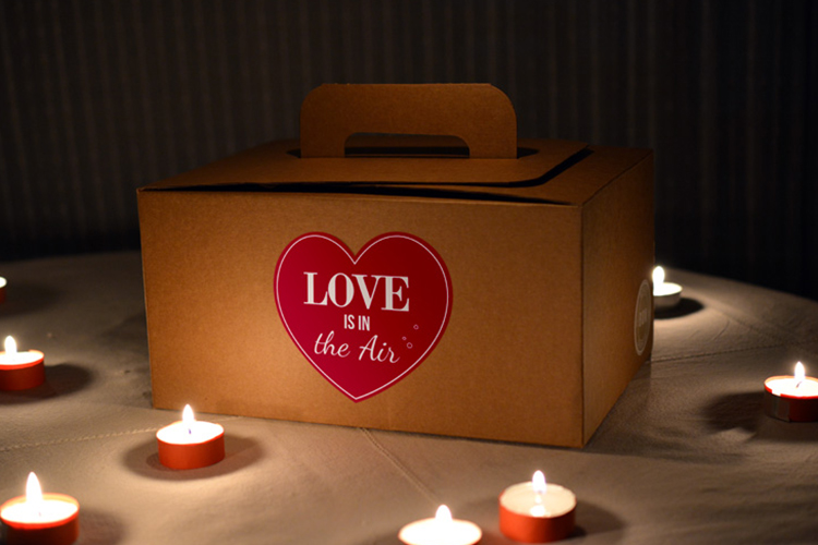 Coffret cadeau pour la Saint Valentin With Love