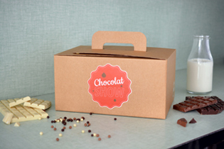 Box chocolat show the Popcase